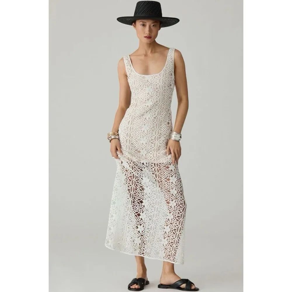 New Anthropologie Delfi Collective Lace Dress Size S $378